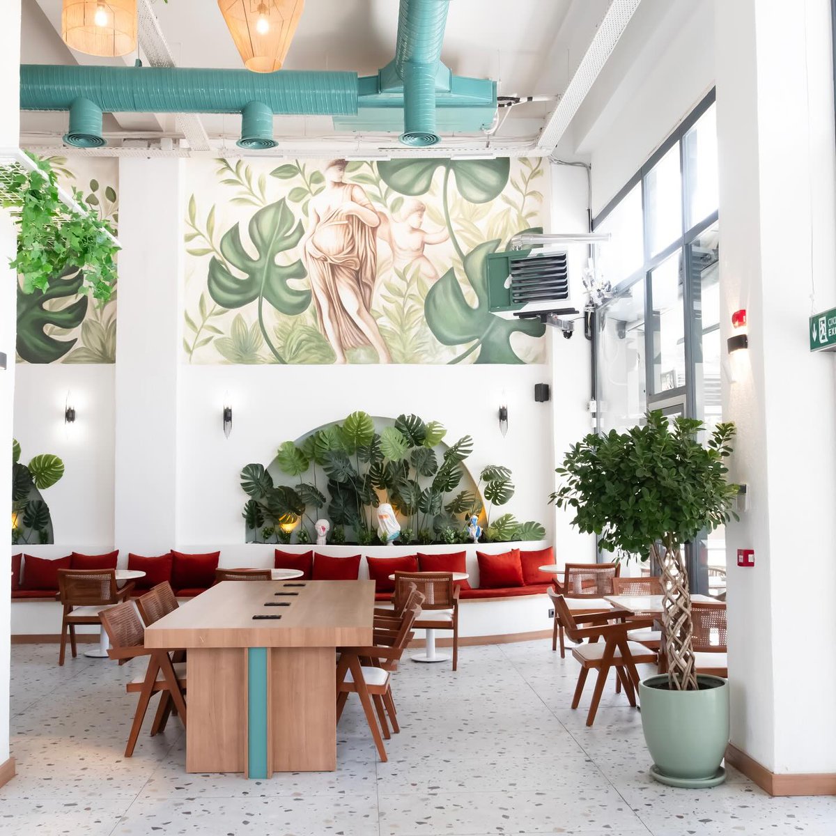 Romm Coffee iç mekânı